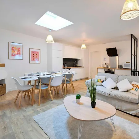 بيت للعطل Atelier Du Tisserand - Maison En Souplex Et Calme